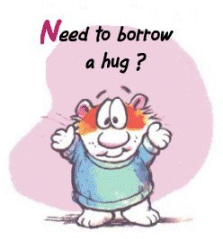 Free Animated Hugs Message Gifs, Free Hugs Texts Animations