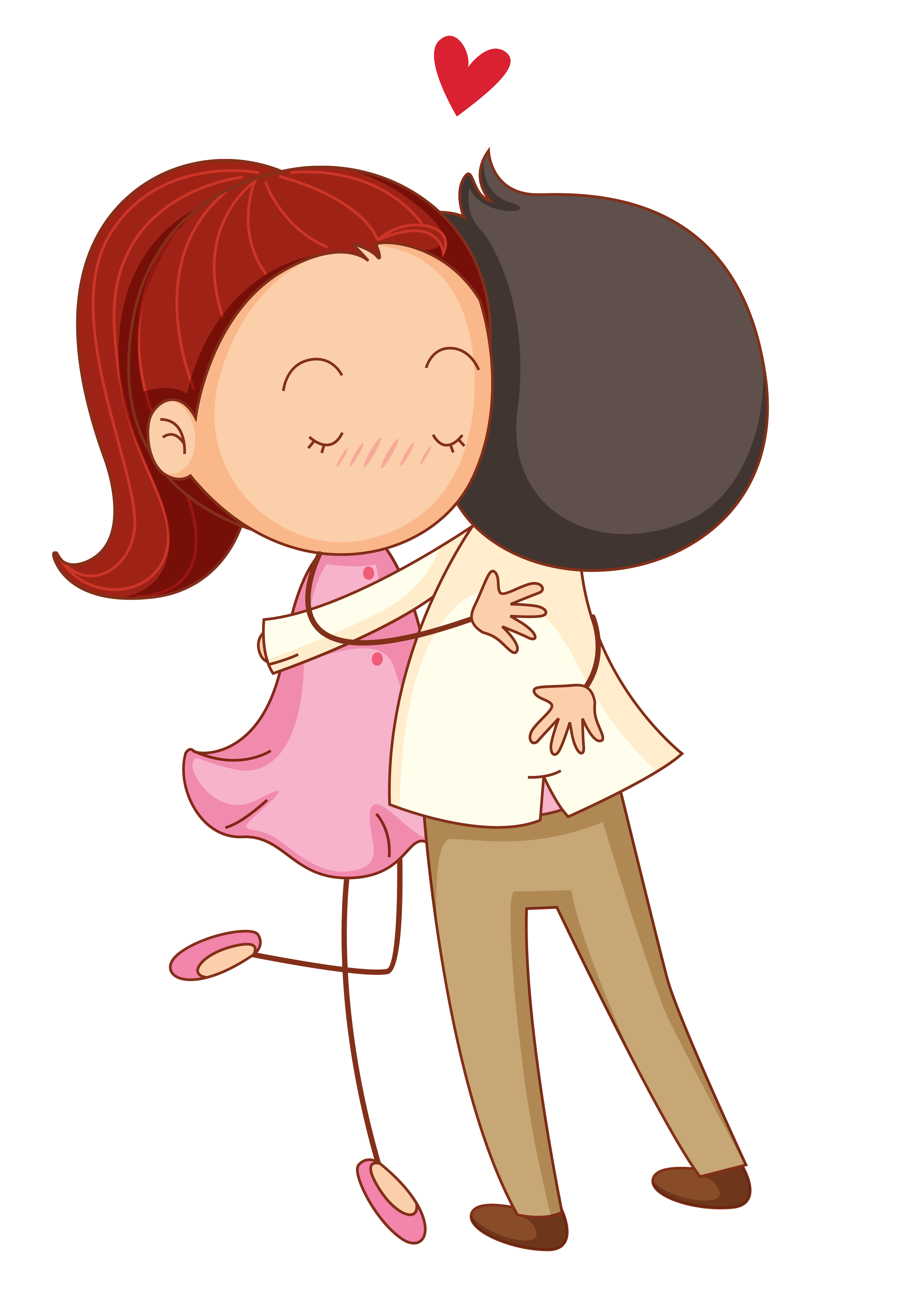 Romantic Clipart love hug