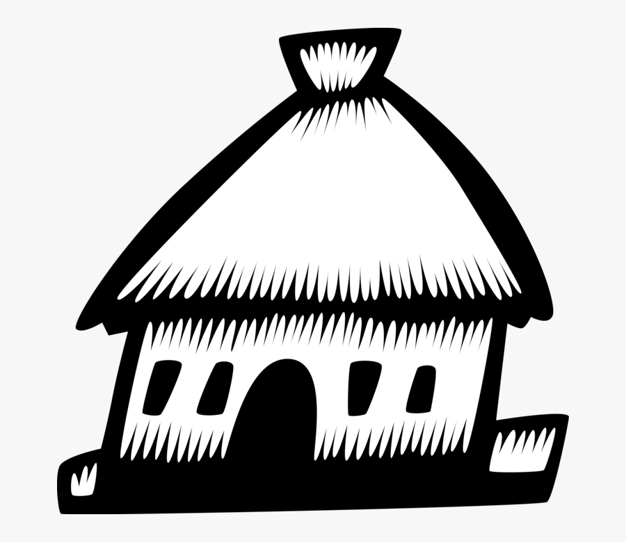 Transparent Grass Hut Clipart