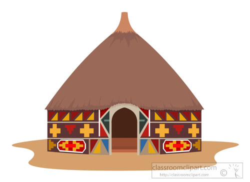 Free Hut Clipart tribal, Download Free Clip Art on Owips