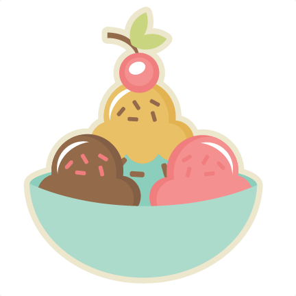 Ice cream bowl.