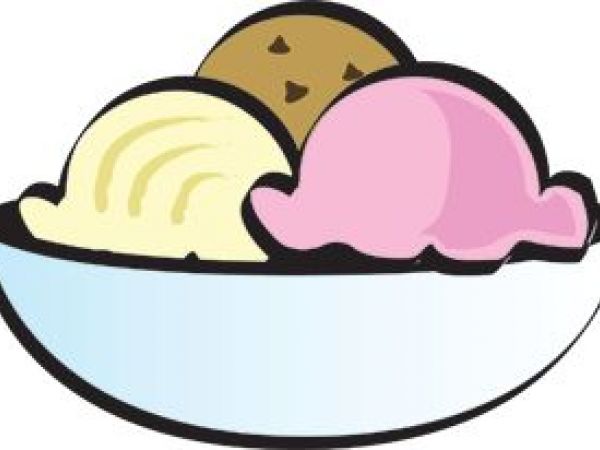 Bowl Of Ice Cream Clipart