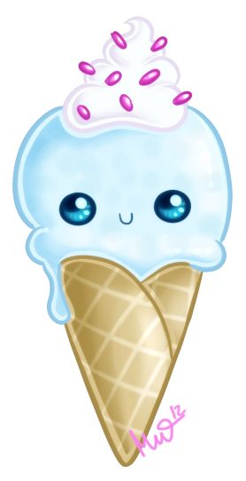 Ice Cream Clipart kawaii