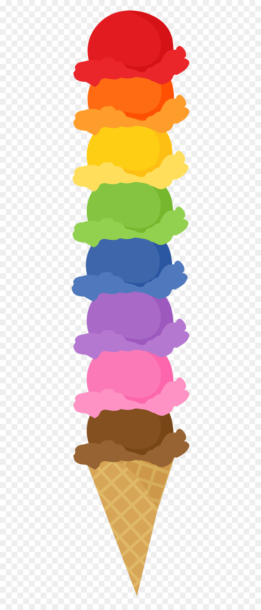 Ice Cream Cone Background clipart