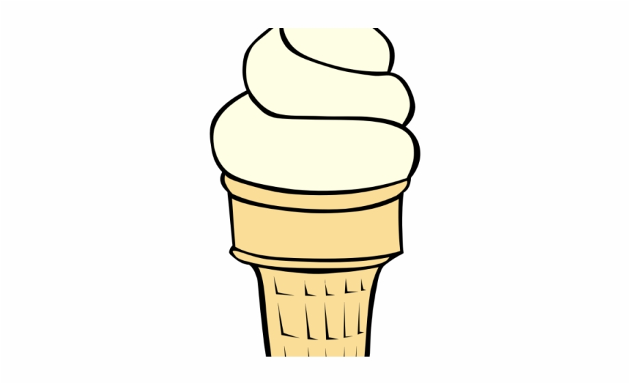 Vanilla Clipart Ice Cream Cone
