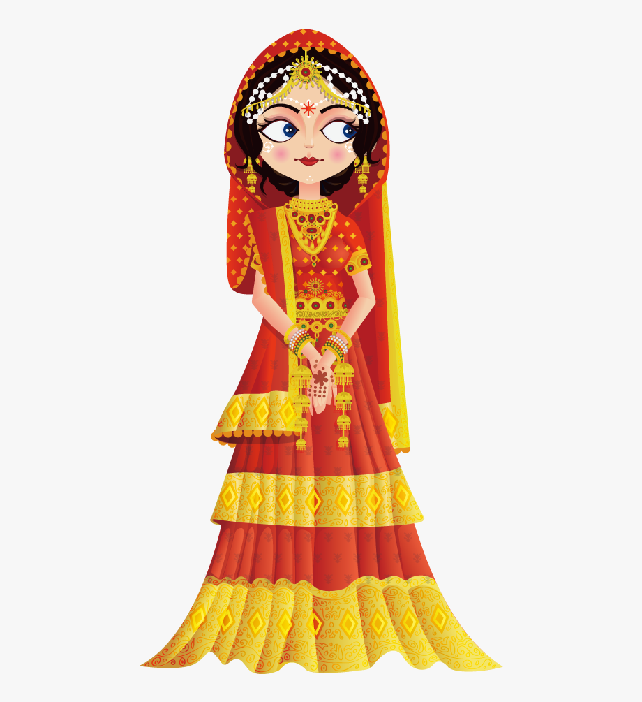 Weddings In India Wedding Invitation Bride Clip Art