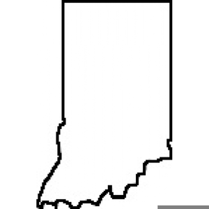 State Of Indiana Clipart