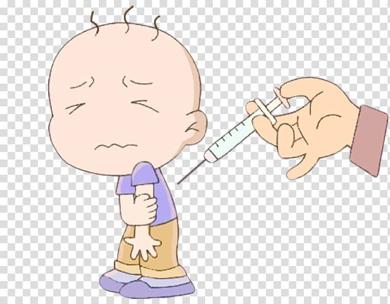 Boy holding his hand , Vaccination Drawing Vaccine