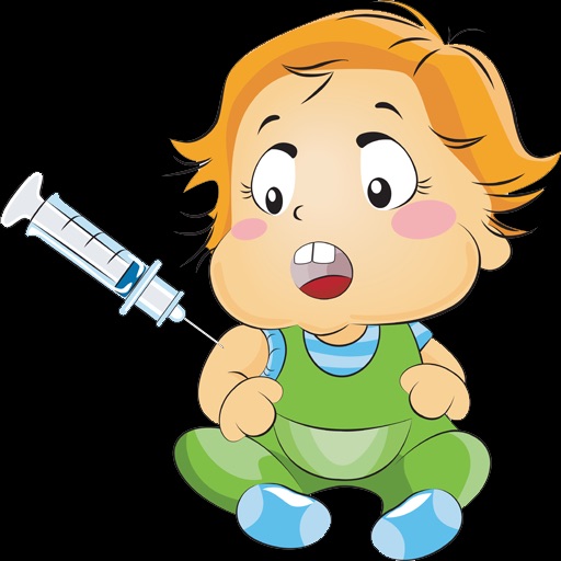 injection clipart baby
