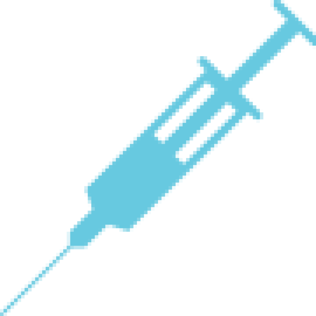 injection clipart blue
