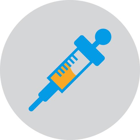 Vector injection icon.