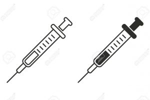 Injection clipart black.