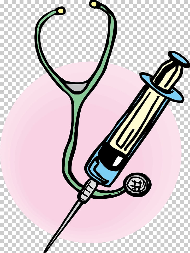 Syringe Stethoscope Medicine Hypodermic needle , Creative