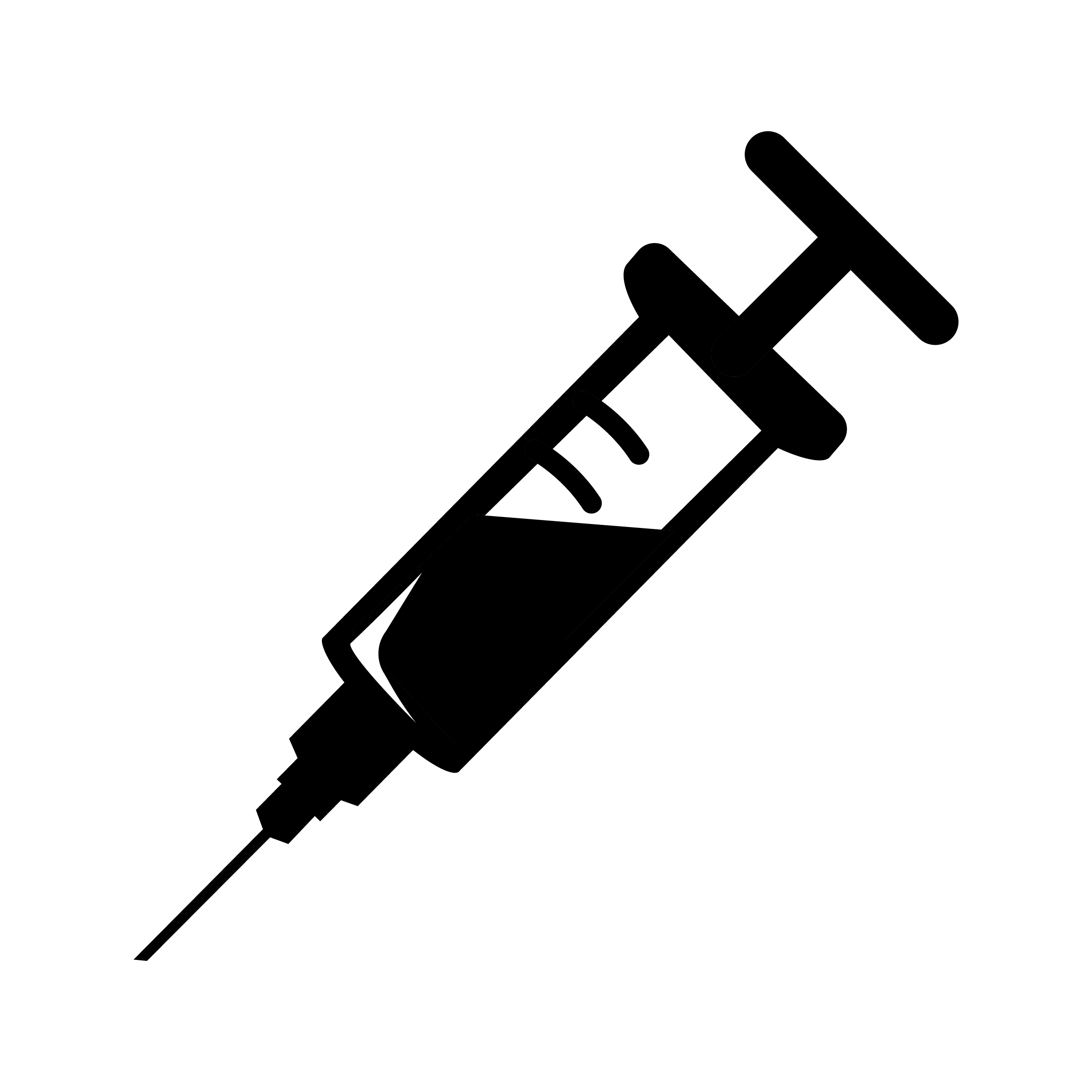 Syringe vector graphics.