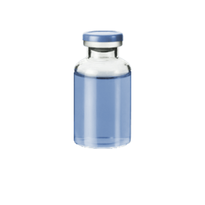 Vial Filled With Blue Liquid transparent PNG
