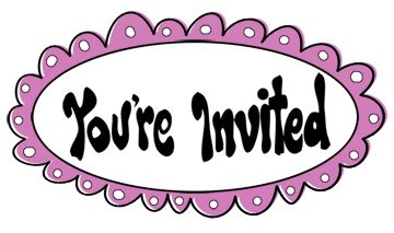 Youre invited clipart.