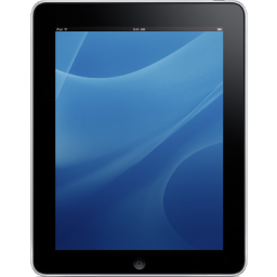 Apple IPad Blue Background Icon, PNG ClipArt Image