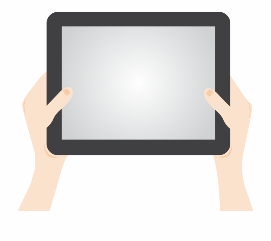 Tablet vector png.
