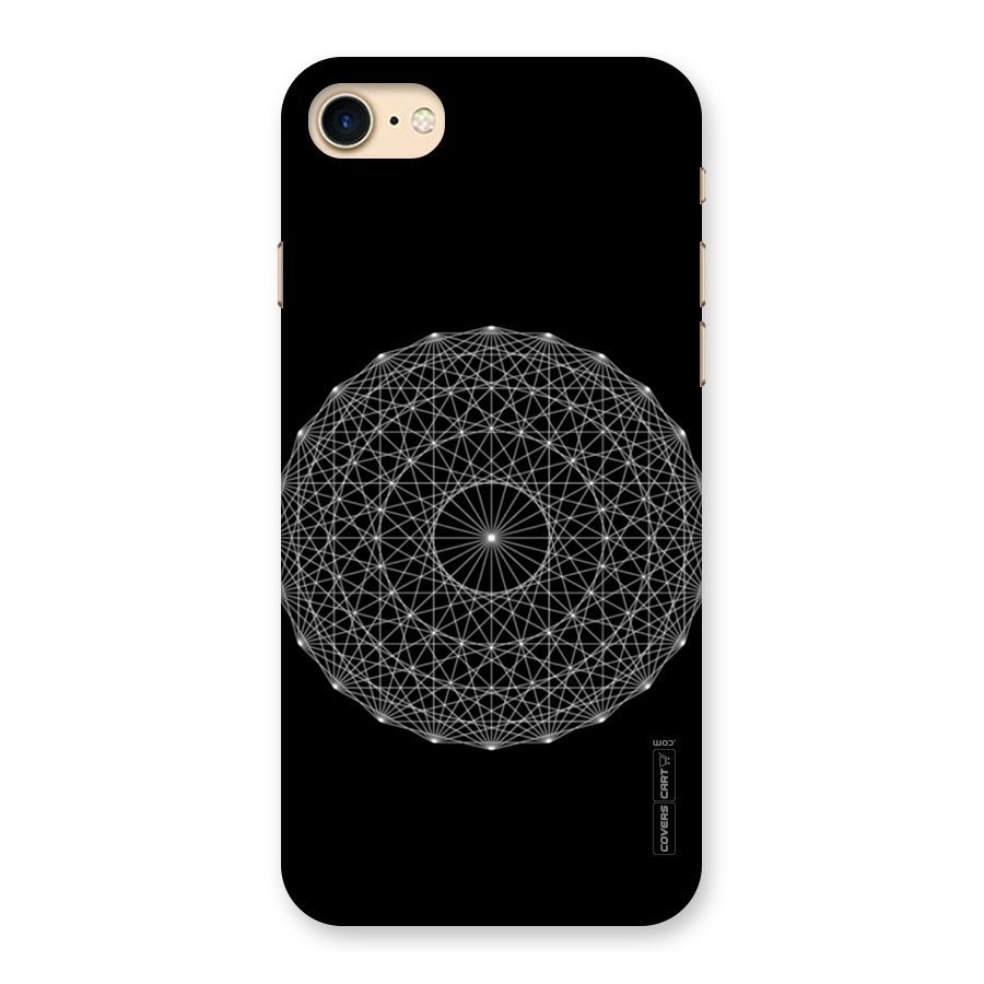 Black Clipart Back Case for iPhone