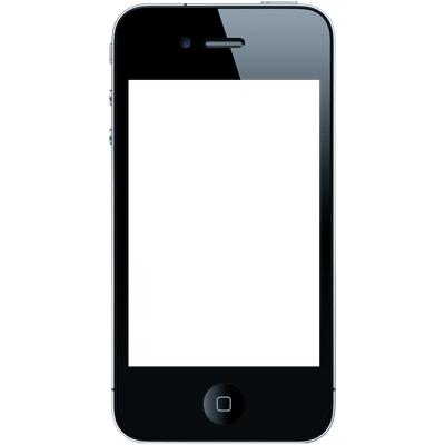Large black iphone.
