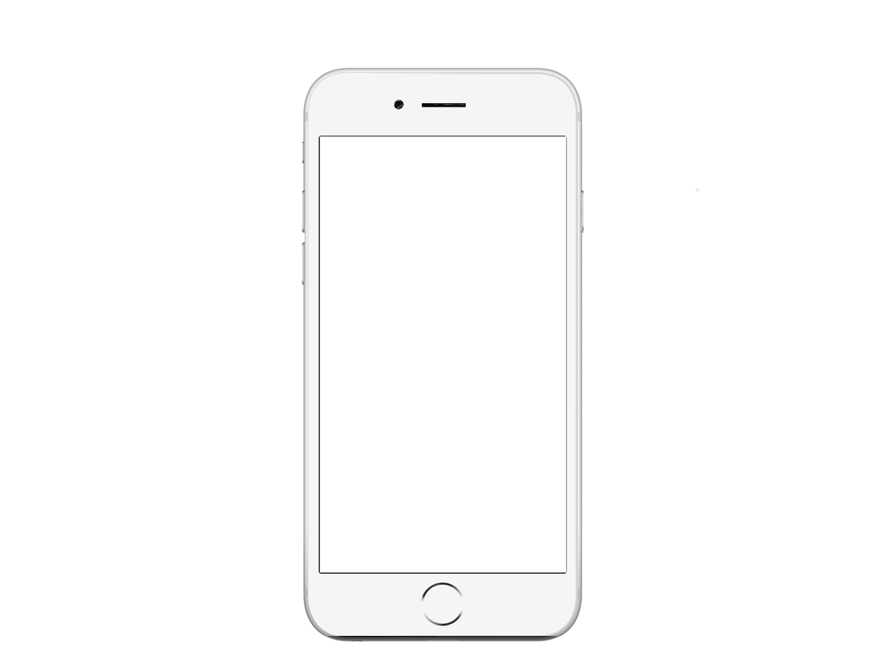 iphone clipart white