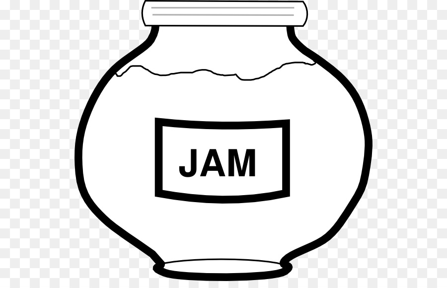 jam clipart coloring