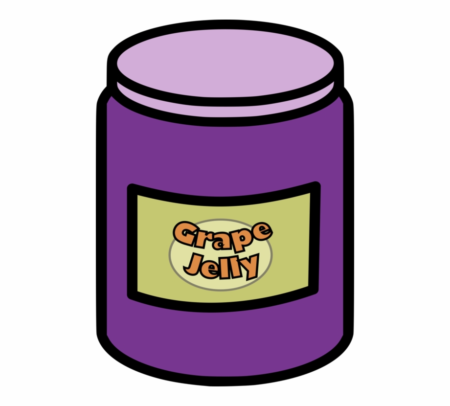 Jam Peanut Butter Jar Grape