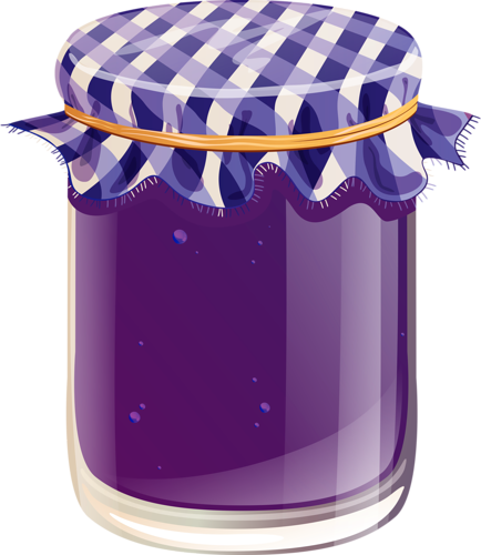 Jelly jar png.