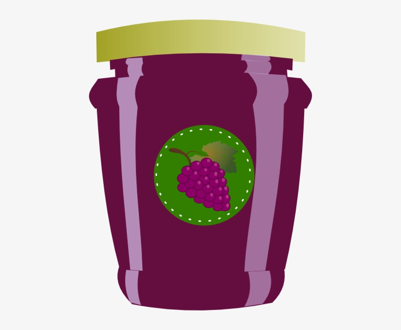 Jar Clipart Grape Jelly