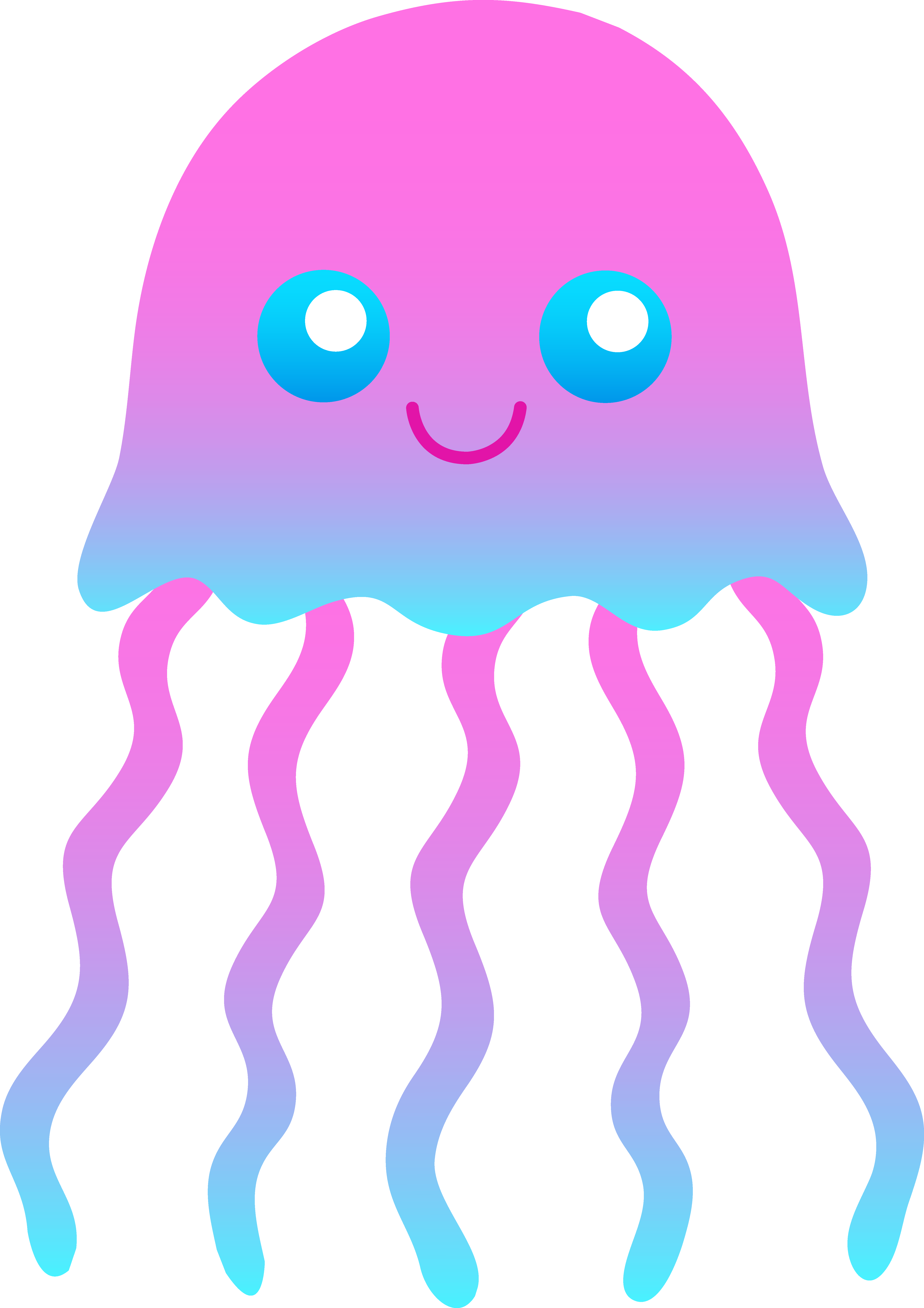 Little jellyfish clip.