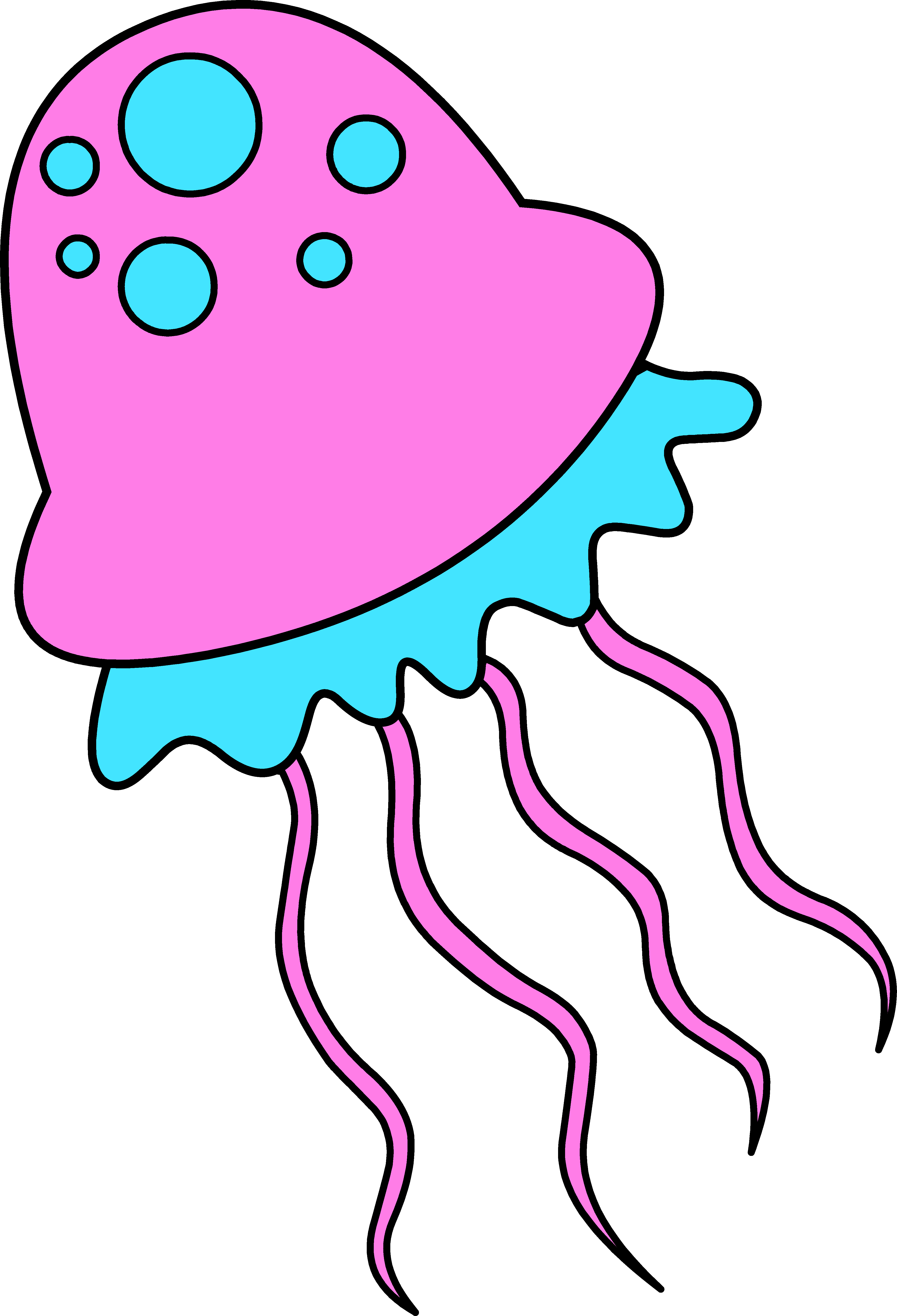 HD Jellyfish Clipart Jelly Fish Transparent PNG Image