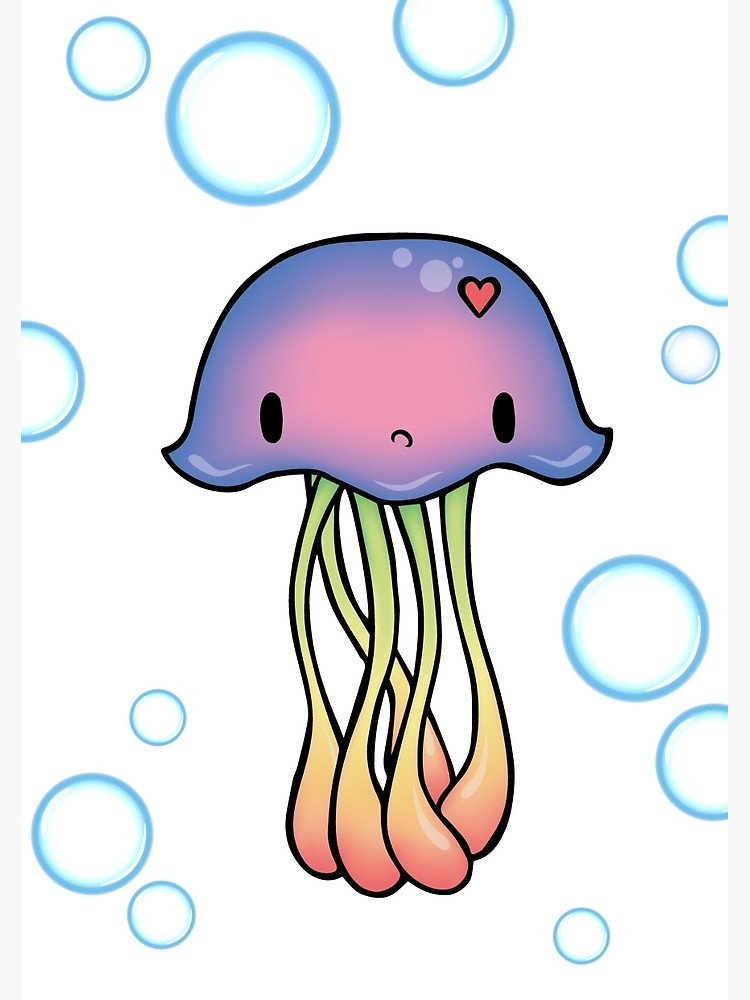 Kawaii jellyfish jelly.