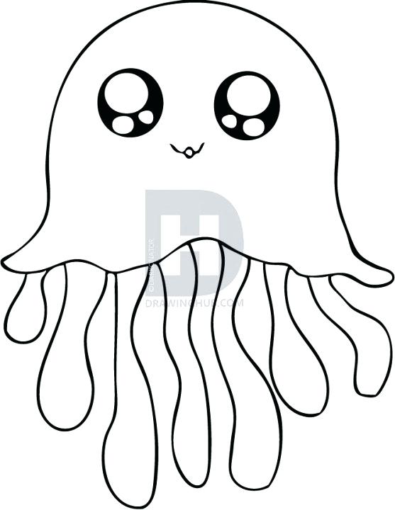 Collection jellyfish clipart.