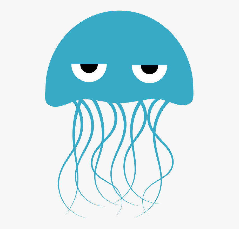 Ocean clipart jellyfish.