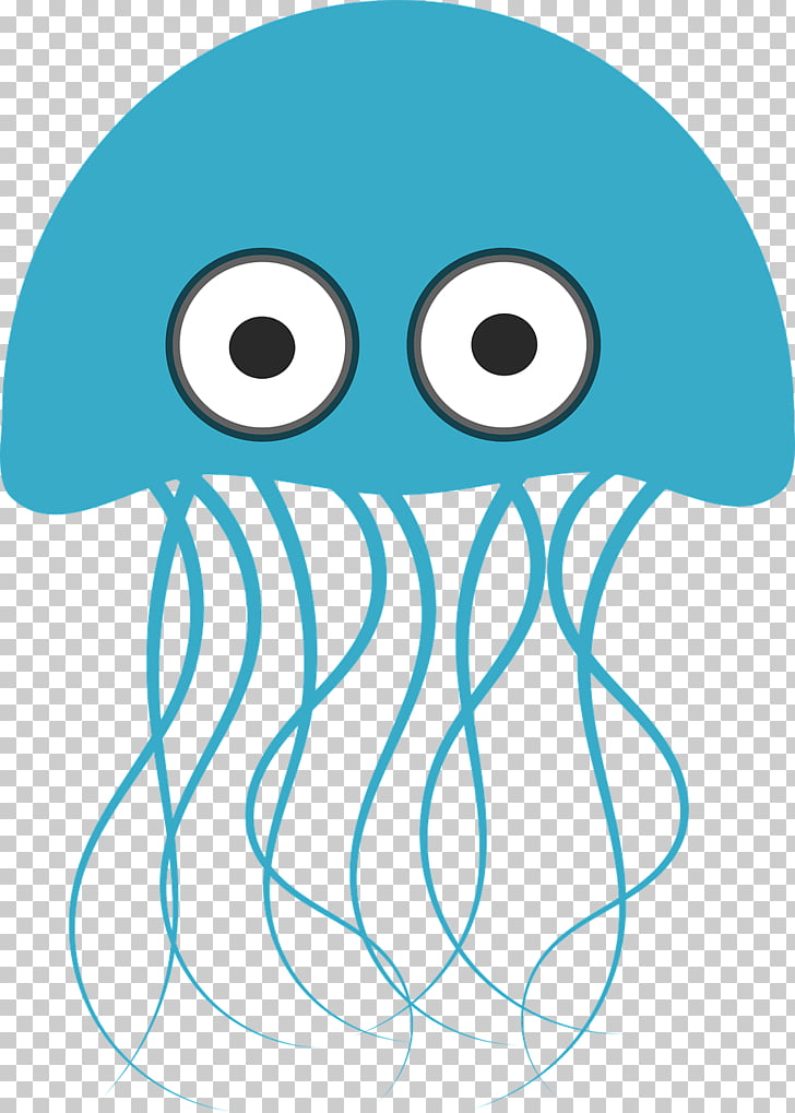 Blue jellyfish Ocean , others PNG clipart