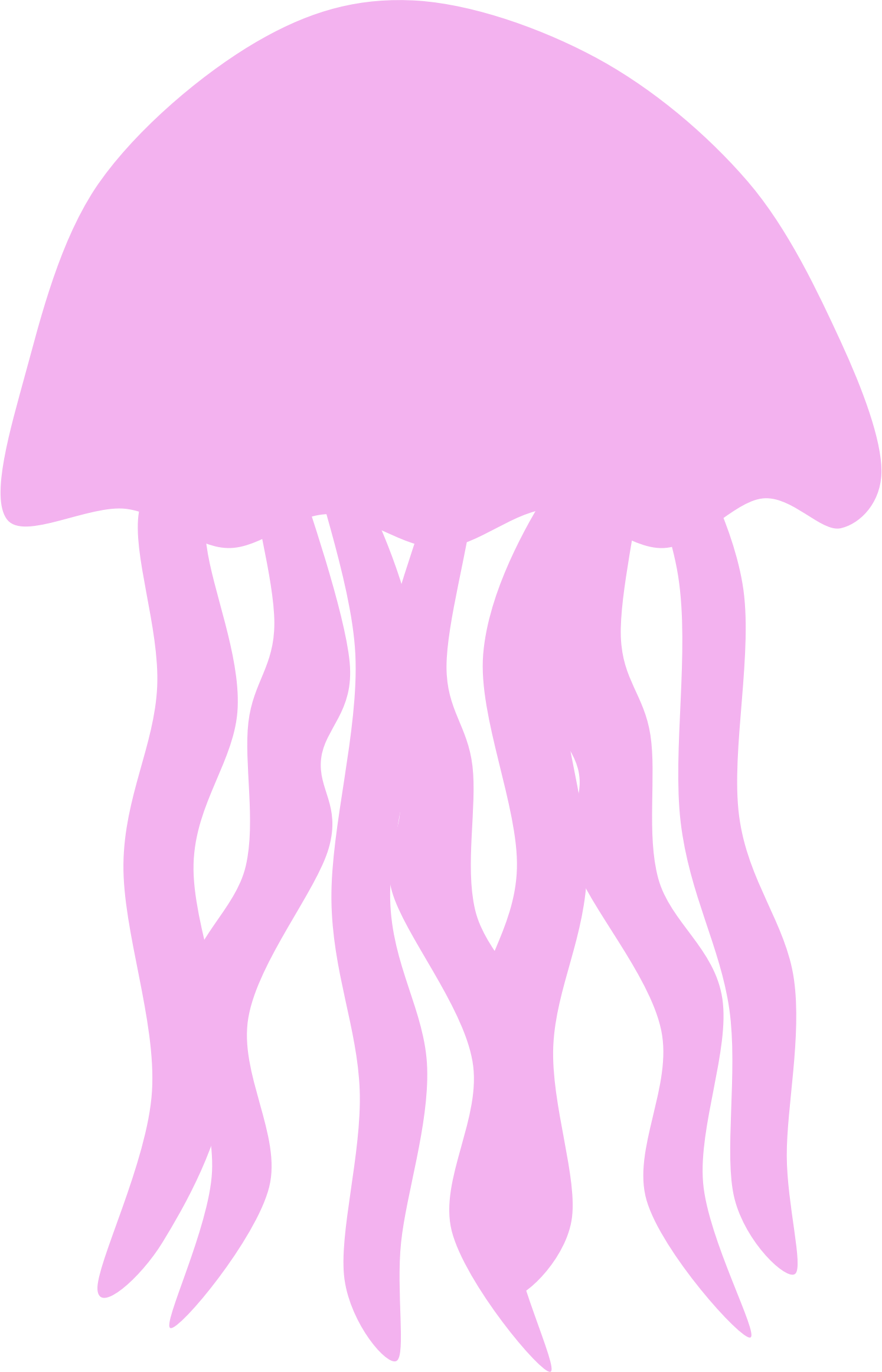 Jellyfish silhouette scout.