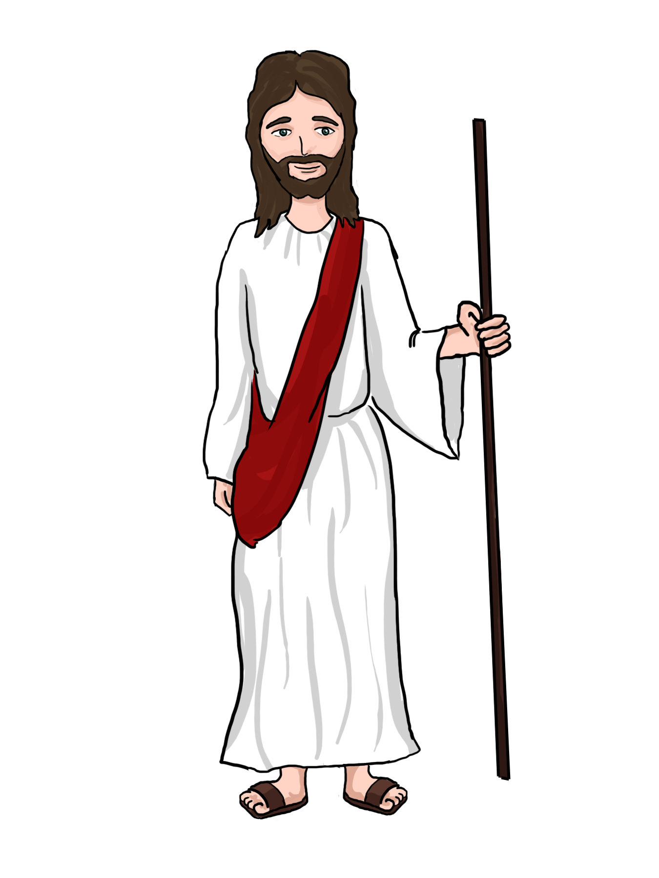 Free Jesus Cartoon, Download Free Clip Art, Free Clip Art on