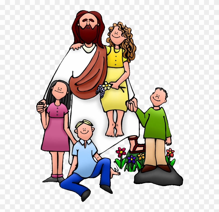 Teaching Of Jesus About Little Children Clip Art