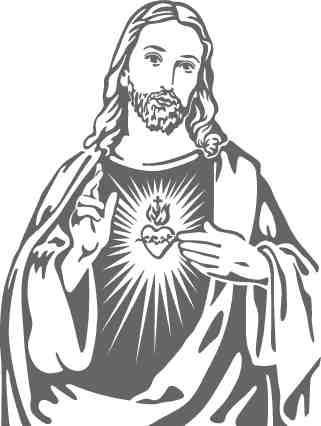 Sacred Heart Of Jesus Clip Art