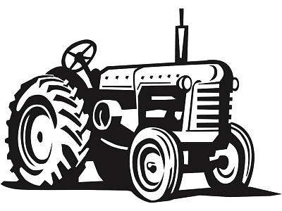44 tractor clipart.
