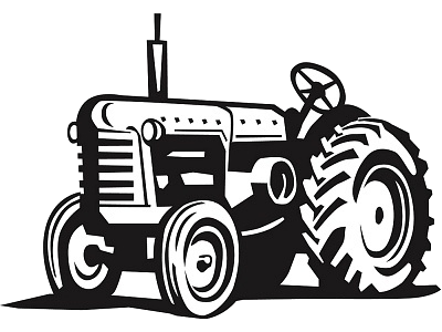 John Deere Tractor Clipart Black And White Letters Free Clip