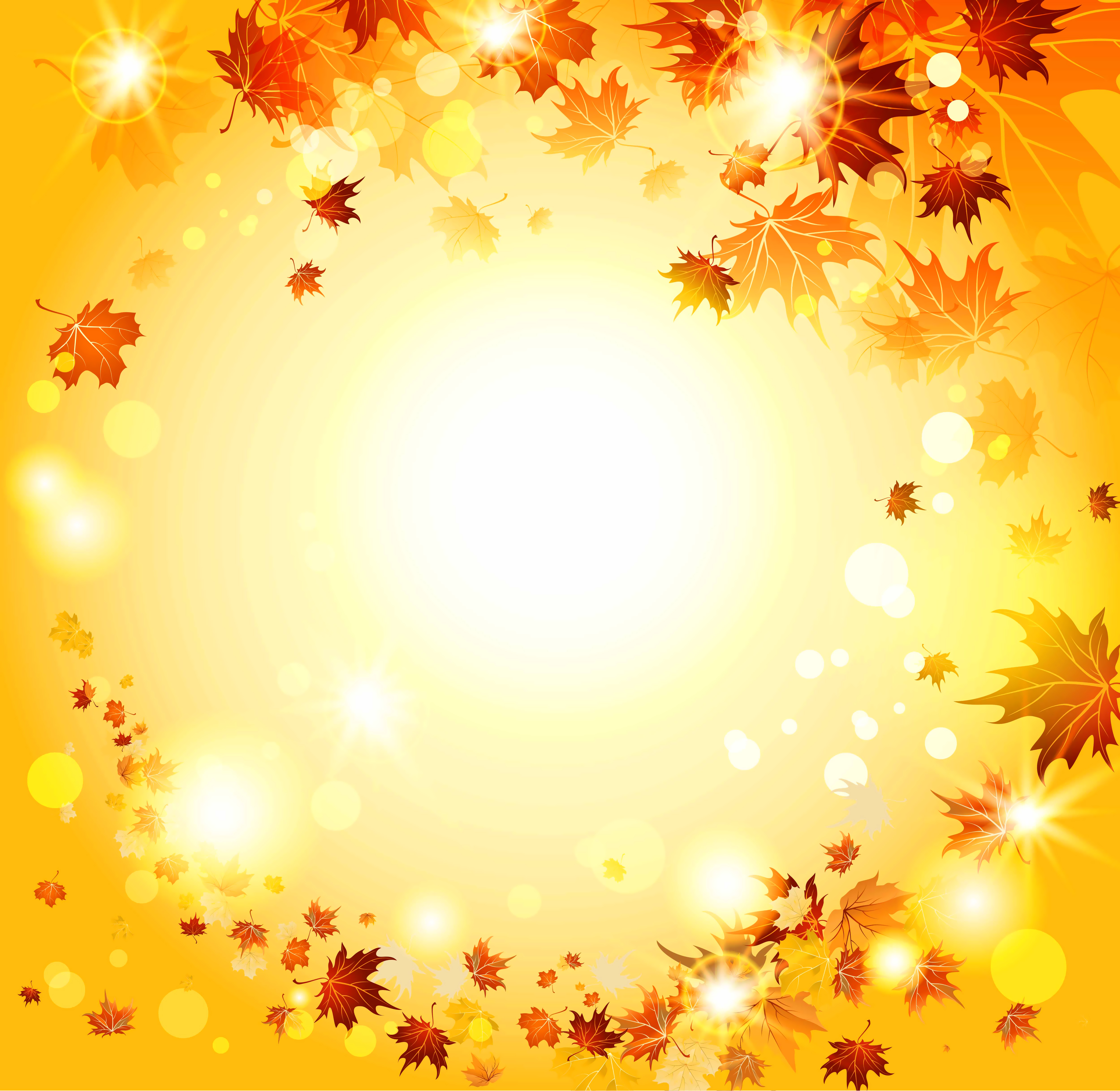 Fall background with.