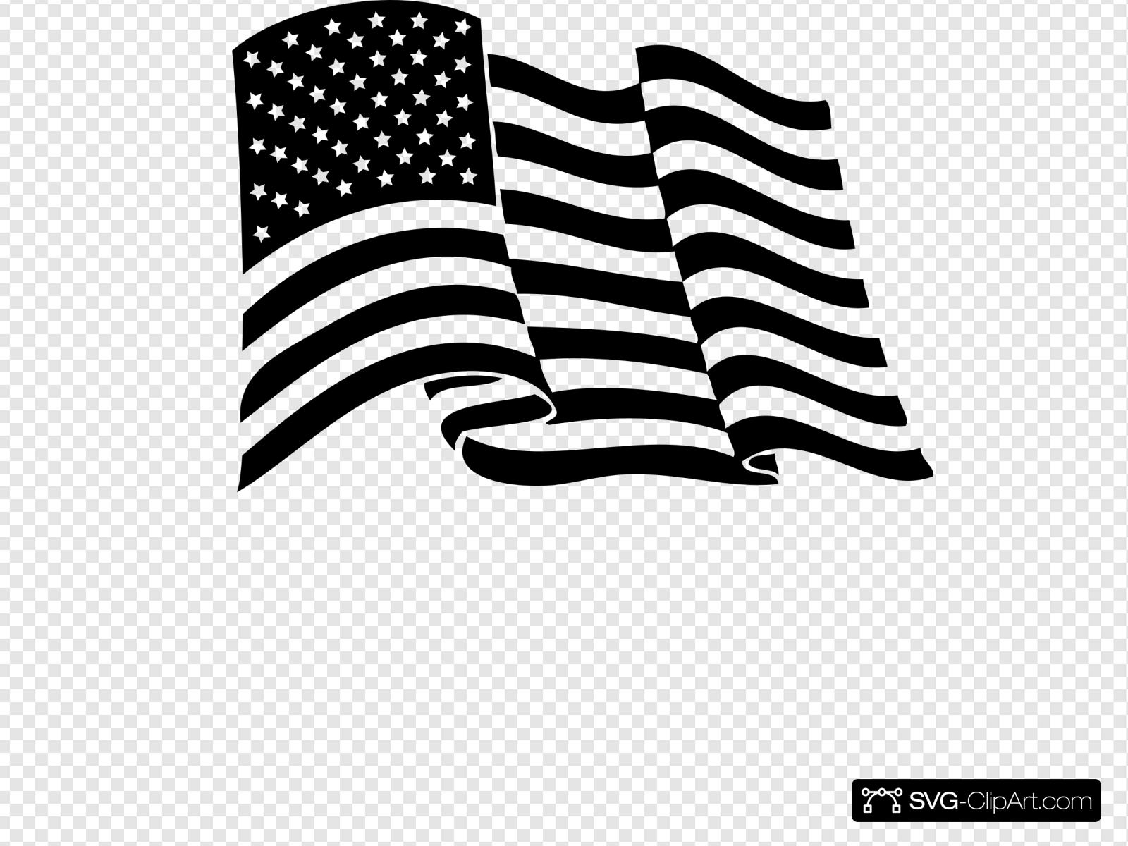 American Flag Clip art, Icon and SVG