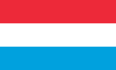 Luxembourg flag clipart.