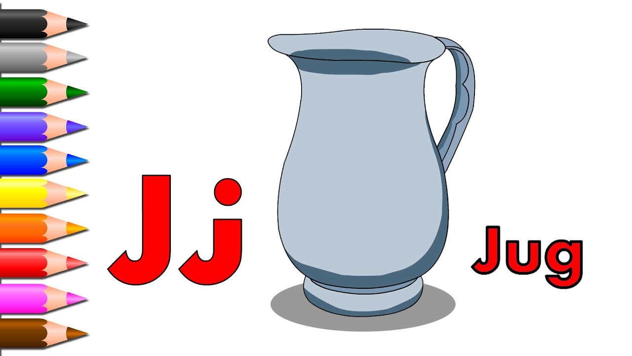 How to Draw a Jug Step by Step