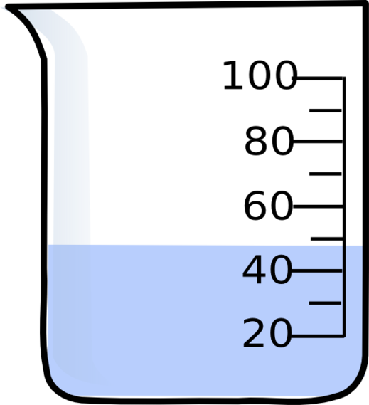 Clipart measuring jug.