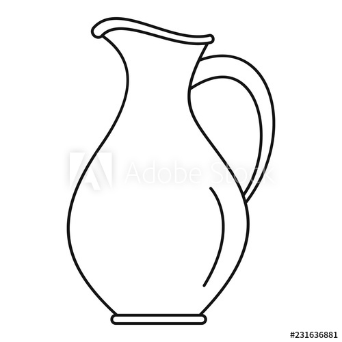 Water Pitcher Drawing