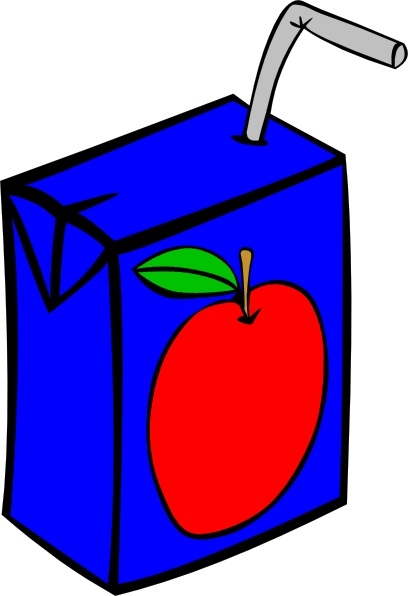 Apple Juice Box clip art Free vector in Open office drawing