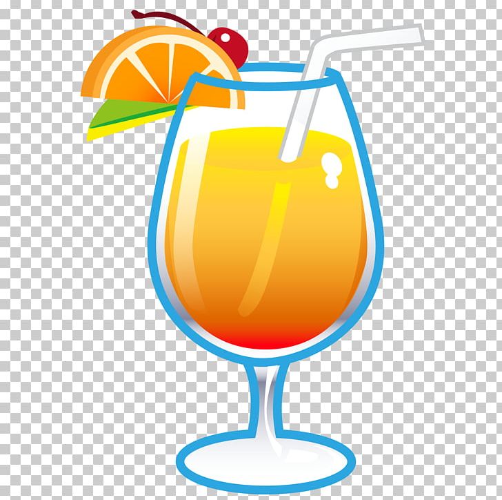 Cocktail juice drink.
