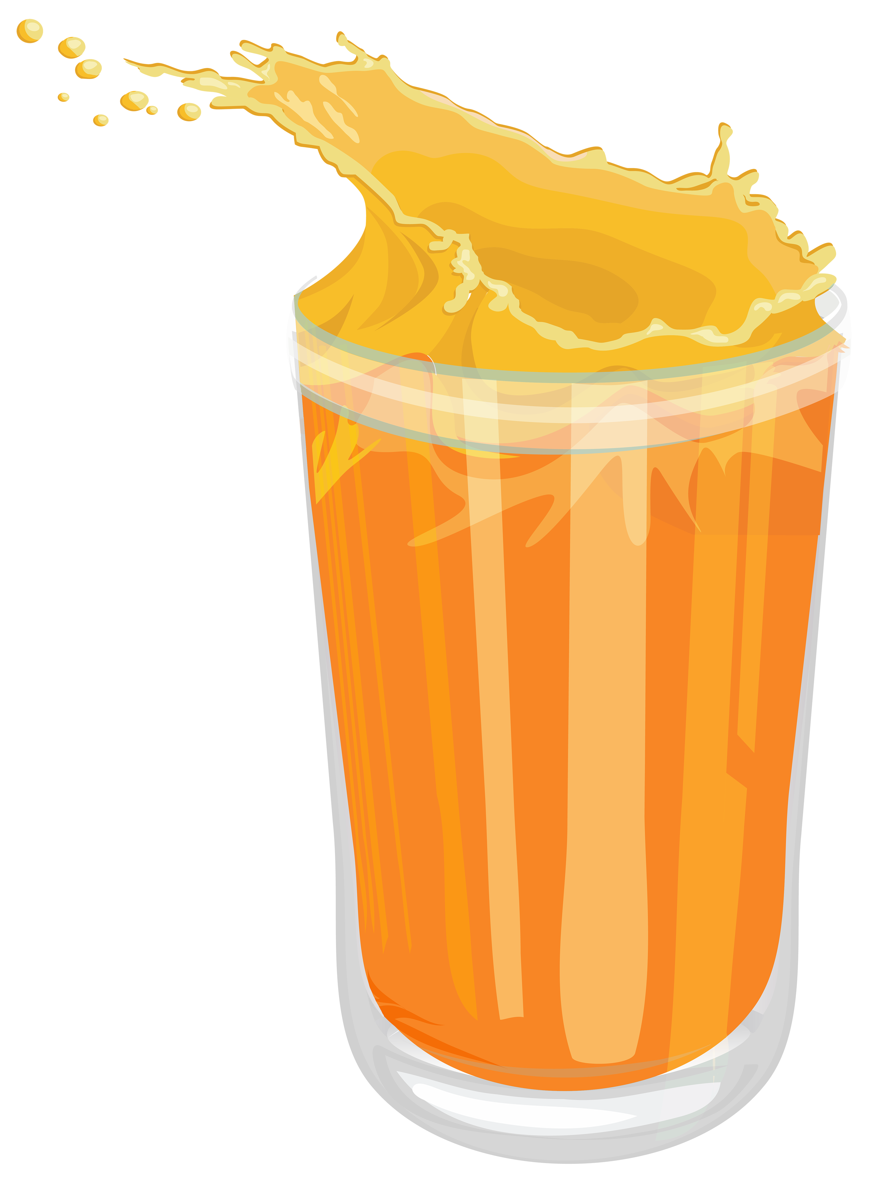 Glass Of Juice Clipart